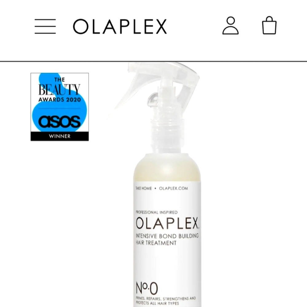 Olaplex  intensive bond building hair treatment